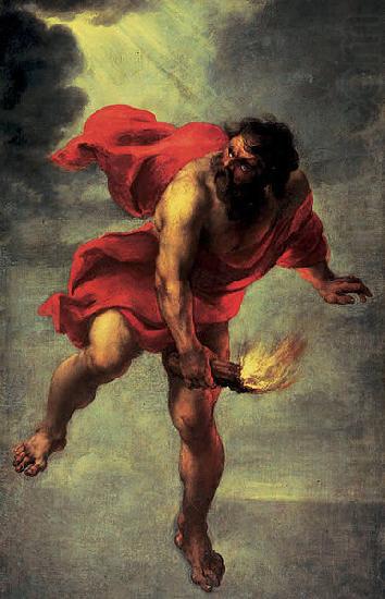 Prometheus Carrying Fire, Jan Cossiers